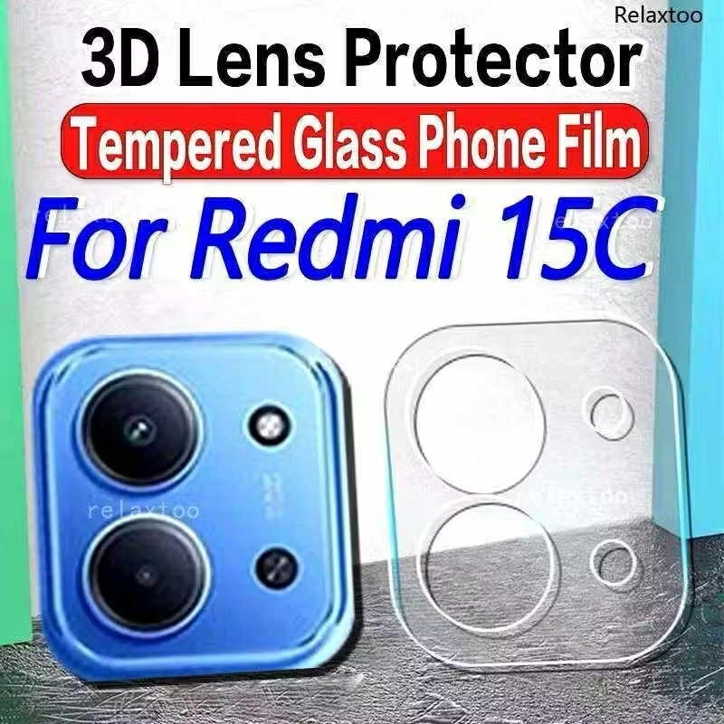 เลนส์กล้องใส เต็มเลนส์ สำหรับ Xiaomi Redmi 15C/ PoCo C85 เลนส์กล้องกันรอย