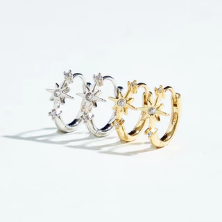YVIS Judy Gem Hoop Earring