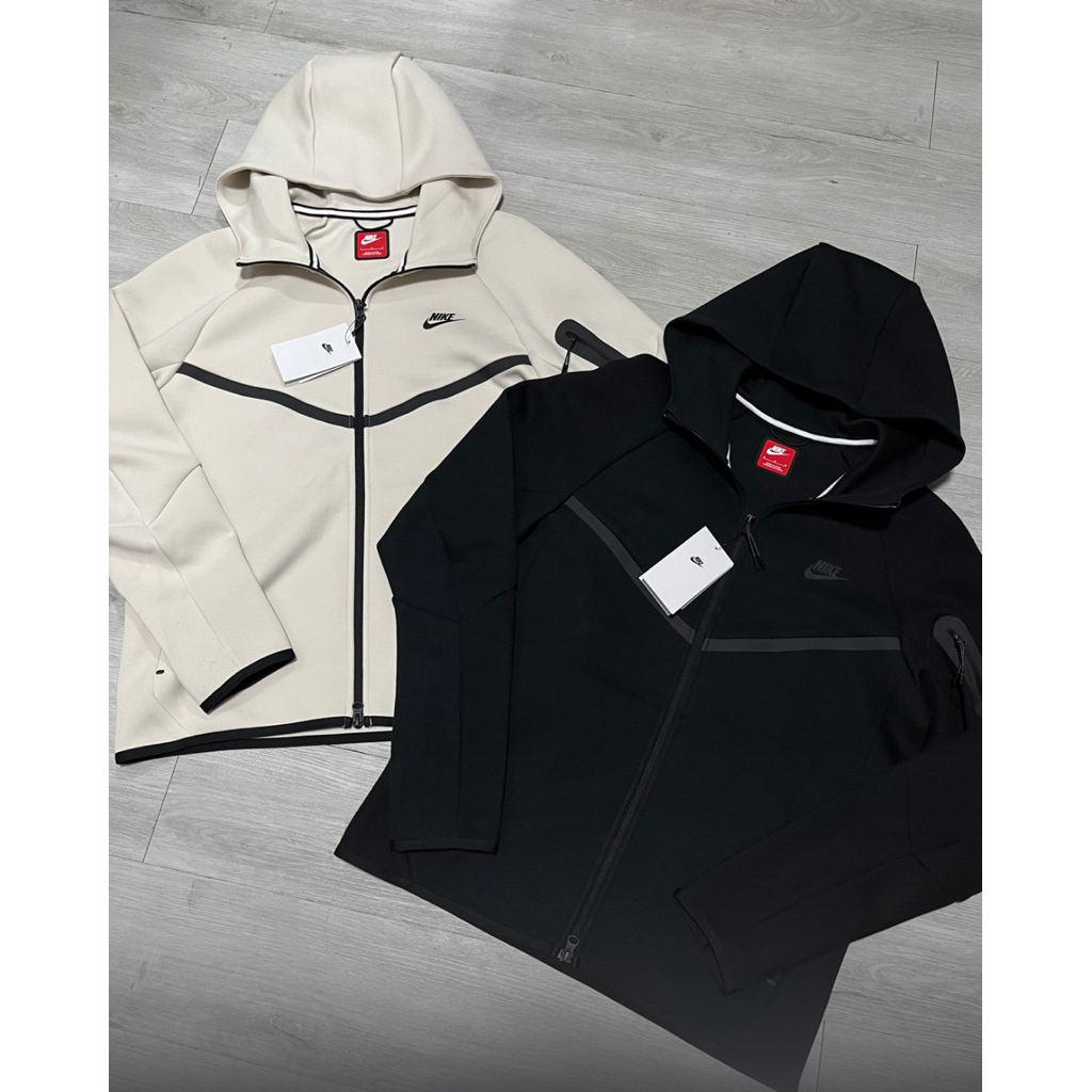 [พร้อมส่ง] Nike Tech Fleece Full-Zip Hoodie (ของเเท้100%)