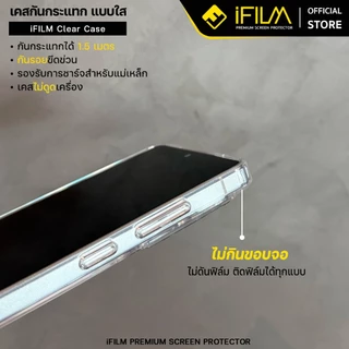 [Official] iFilm เคสใส แม่เหล็ก For Samsung S26Ultra S26 Plus S25Ultra S24Ultra ปกป้องการชน เคส สำหรับ ซัมซุง Clear Case