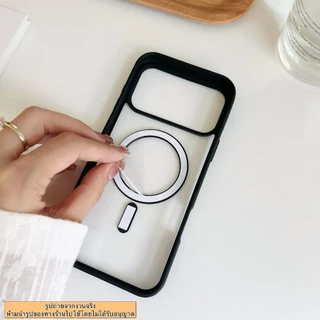 พร้อมส่งจากไทย สำหรับ ไอโฟน17 for iphone17 iphone17air iphone17pro iphone17promax เคสขอบสี ชาร์จได้ เคสสำหรับ iphone