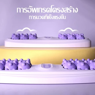 【ลดล้างสต๊อก】ลูกกลิ้งนวดเท้า พร้อมโหนดแม่เหล็ก เครื่องมือบำบัดการกระตุ้นอวัยวะสำคัญ ใช้ในบ้าน