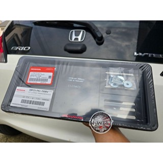 กรอบป้ายทะเบียน Modulo แท้ HONDA (คู่หน้า+หลัง)