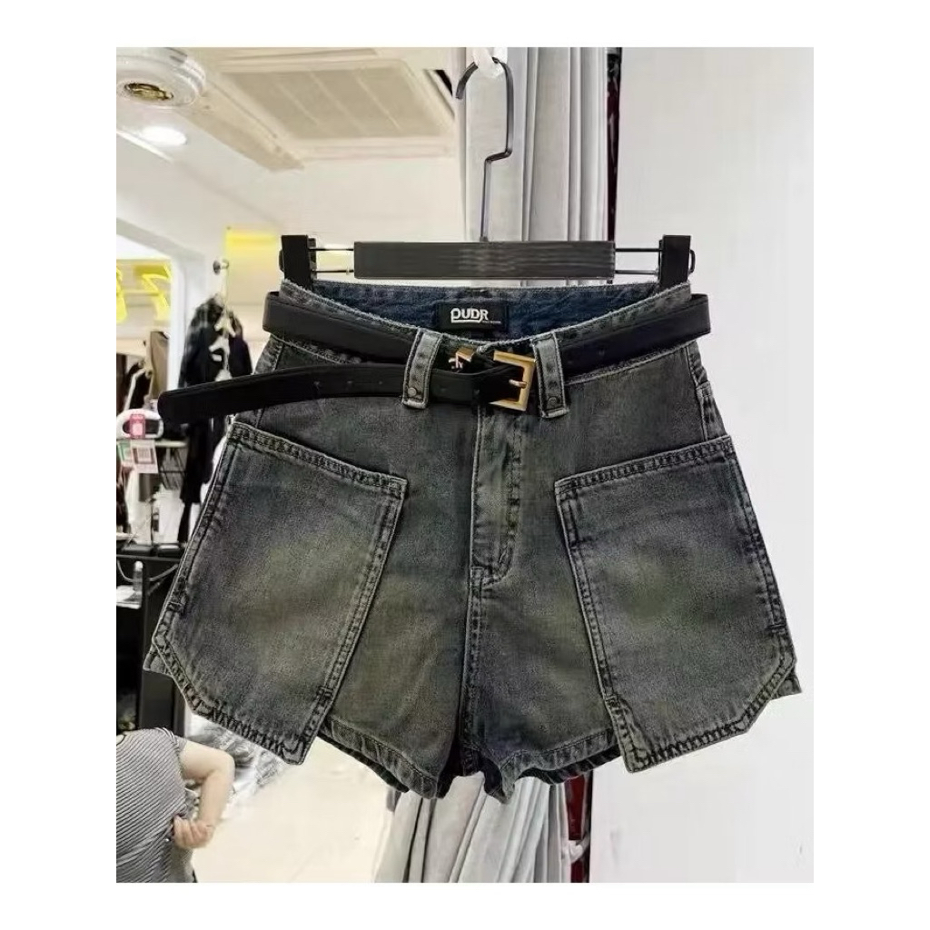 ASHI เลือกแบบในไลฟสดงานIG กางเกงขาสั้นแฟชั่น งานมือ1-2 เริ่มต้น39฿ เลือกแบบในไลฟสดนะคะมีชำระปลายทางคะ - รูปที่ 3