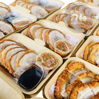 หมูกรอบชาชู สุรัตน์ อร่อยกรอบนอกนุ่มใน (ร้านกินหมูกรอบ) ของแท้!!