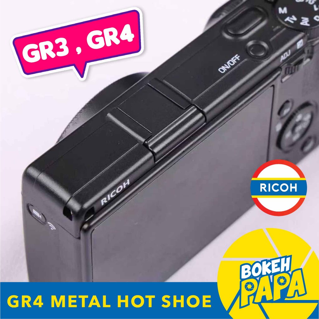 ฝาปิดแฟลช Hot Shoe Ricoh GR3 / GR3X / GR4 ( Metal Hotshoe GRIII / GRIIIX / GR III / GR IIIX / GR IV / gr 3 gr 3x / GRIV