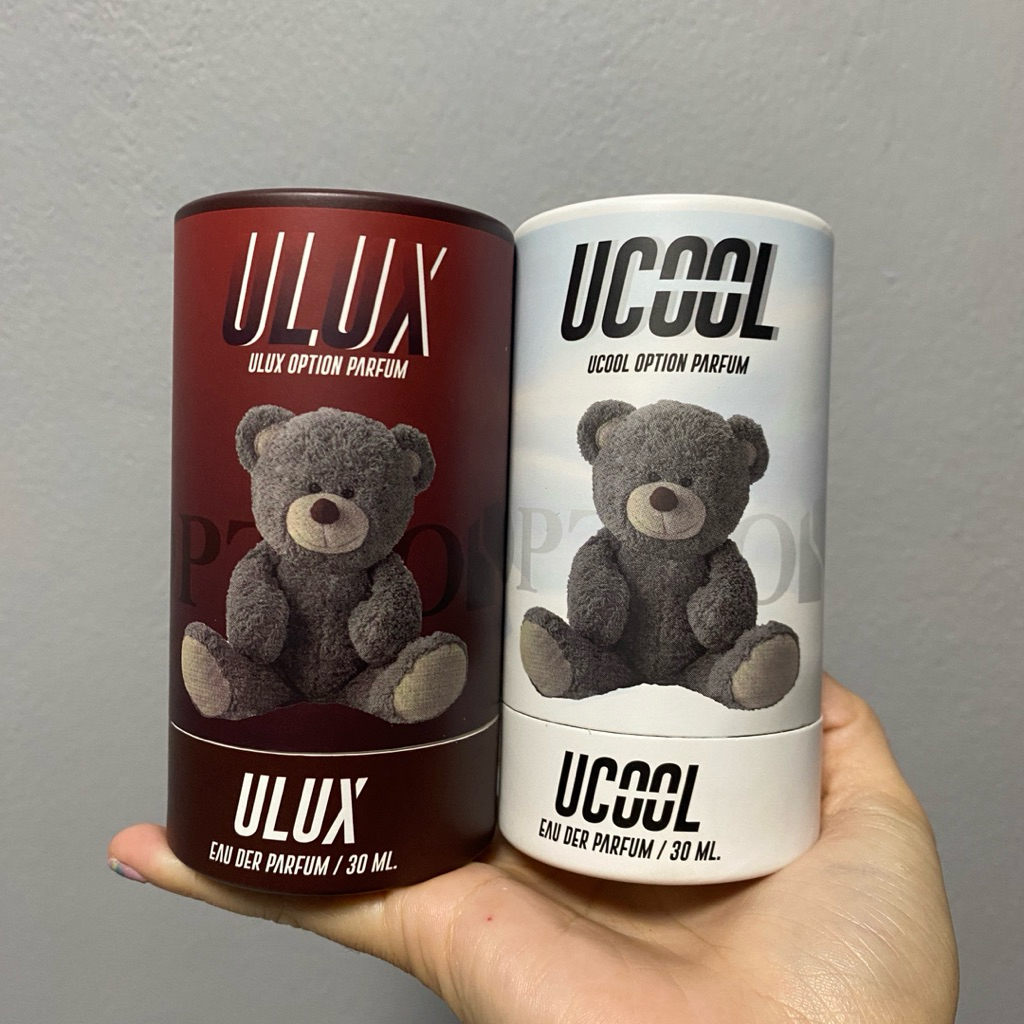 ปล่อยต่อ🔥น้ำหอม Option ULUX , UCOOL ขนาด30 ml. ลองฉีดเทสกลิ่นไปนิดเดียว