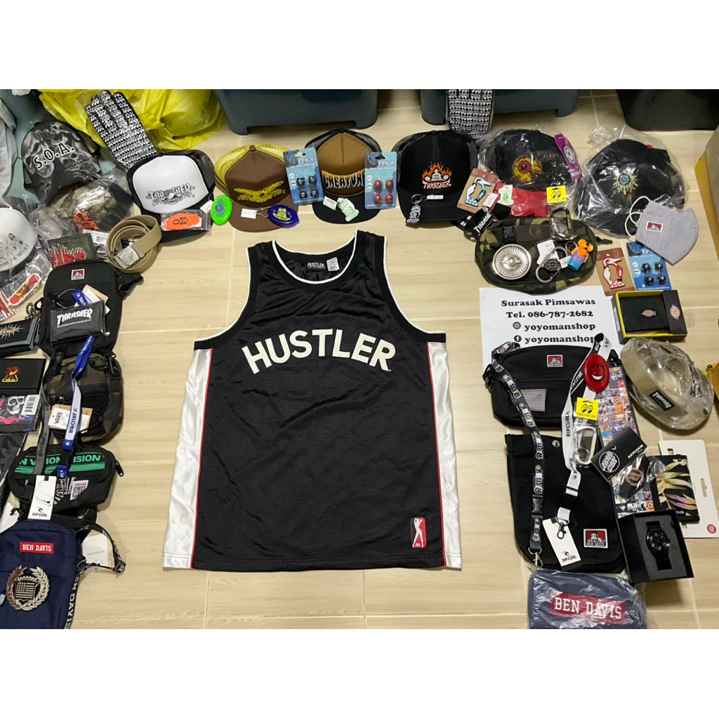 Hustler Larry Flynt 74 Jersey สภาพดี size M