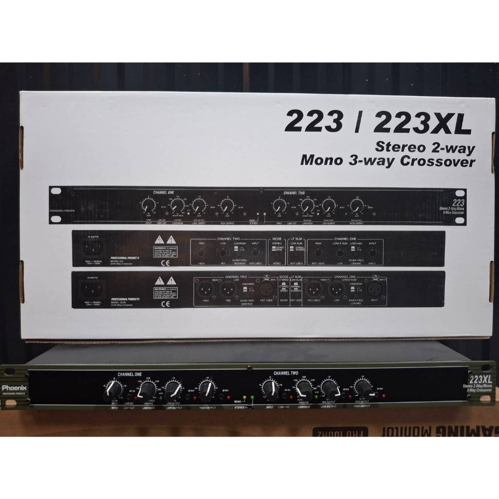 crossover Phoenix 223XL ฟีนิกซ์ ครอสโอเวอร์ รุ่น 223 XL ครอส2ทาง