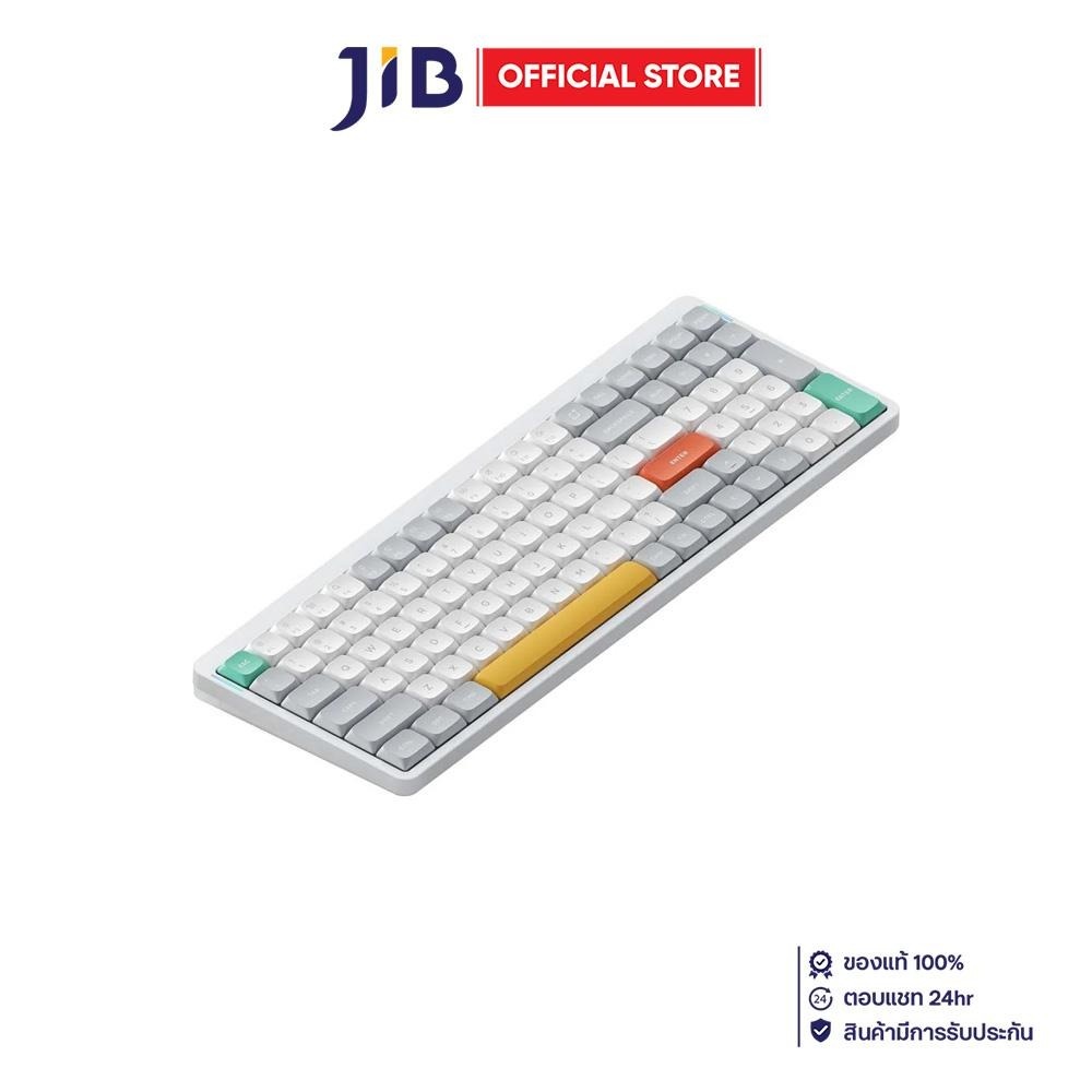 WIRELESS KEYBOARD (คีย์บอร์ดไร้สาย) NUPHY AIR96 V2 QMK/VIA GATERON LOW-PROFILE RED SWITCH RGB EN/TH 