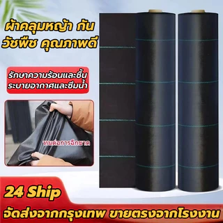 ผ้าคลุมดิน(เกรด A) คลุมดิน พราสติกคลุมดิน ผ้าคลุมหญ้า ผ้าคลุมวัชพืช พลาสติกคลุมวัชพืช น้ำซึมผ่านได้ คลุมวัชพืช 50/100m