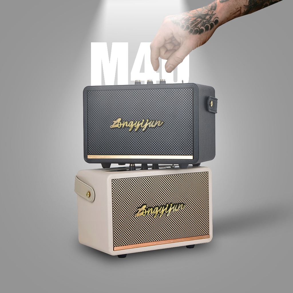 【แท้ 100%】Long Yijun ลำโพงบลูทูธ รุ่น M40 30วัตต์ แบตเตอรี่3600mah ลำโพงพกพา แบตในตัว (ปรับเสียงเบส/แหลมได้) เบสแน่น