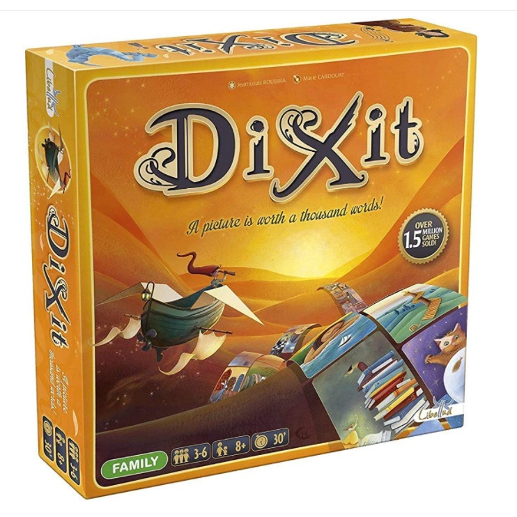 Dixit English Version 8 คน｜บอร์ดเกม ไพ่ Party Game เกมครอบครัว เกมเพื่อนฝูง เกมปาร์ตี้