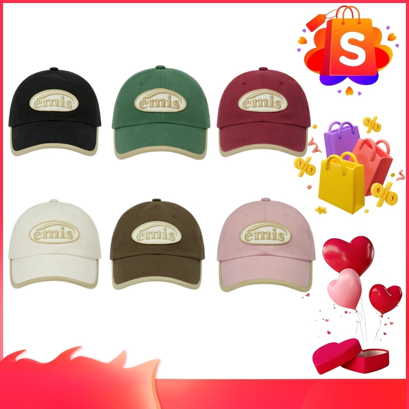 Emis BEIGE TRIMMING BALL CAP/หมวก(ของแท้ 100%)