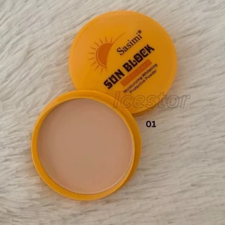 S703 Sasimi SUN POWDER SPF 50+++ แป้งพัฟกันแดด ผิวเรียบเนียน เบาสบาย คุมมันตลอตทั้งวัน