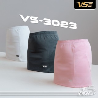 VS กระโปรงแบดมินตัน รุ่น VS-3023 สีชมพู สีดำ สีขาว