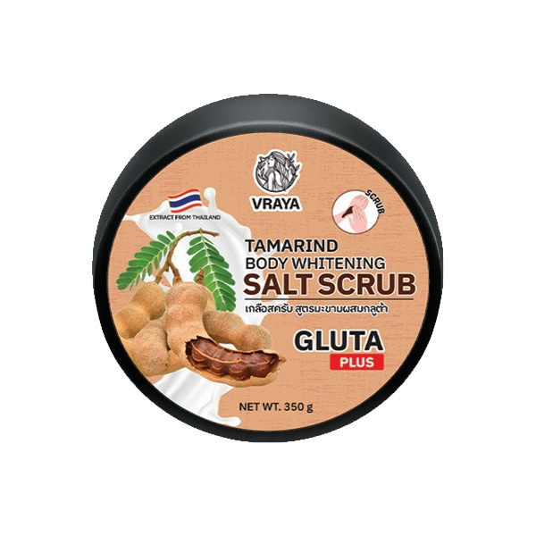 VRAYA Gluta Scrub สูตรมะขามผสมกลูต้า 350G