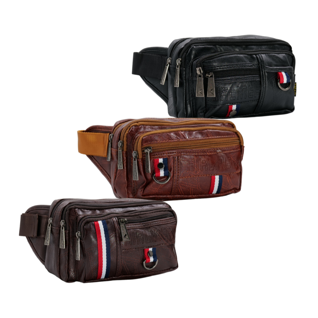 [ติดตามลด10%] *สุ่มหน้า* พร้อมส่ง Morphiz กระเป๋าคาดเอว AIRLINER ไซส์กลาง หนังPU กันน้ำ ราคาโรงงาน