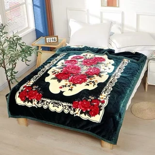 ผ้าห่มขนมิ้ง 5 ฟุต หนานุ่ม 2 ชั้น เกรดพรีเมี่ยม ขนาด 145×180 cm