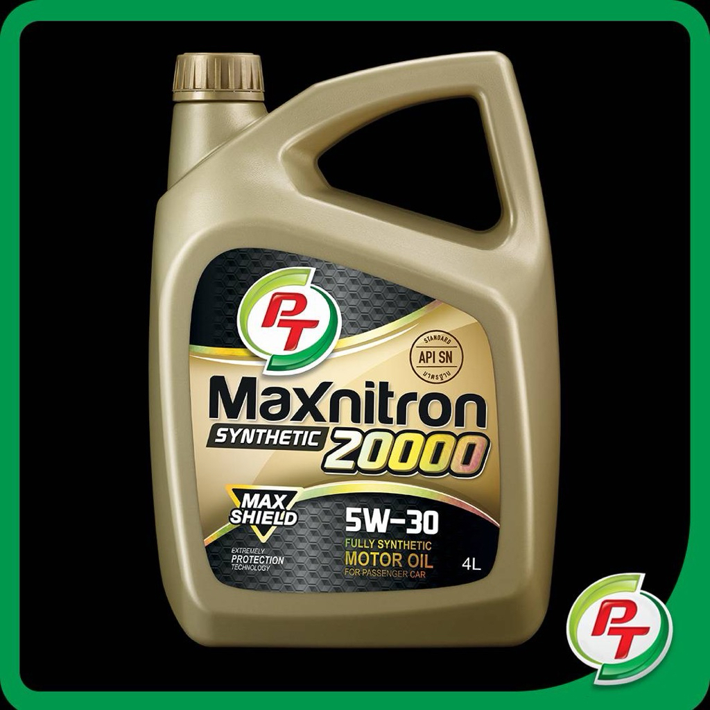 PT Maxnitron Synthetic 20000 น้ำมันสังเคราห์ะแท้ ( Fully Synthetic ) SAE 5W-30