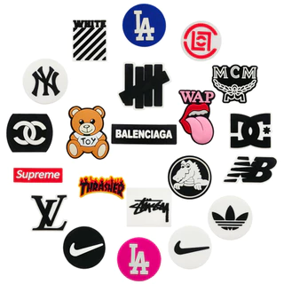 21 ชิ้น/เซ็ตรองเท้า Charm MEIDJ ตาม shoe Charm และผู้หญิงในประเภทผู้หญิง