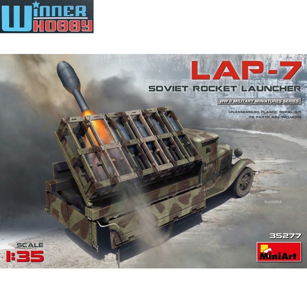 MiniArt 35277 Soviet Rocket Launcher LAP-7 1/35