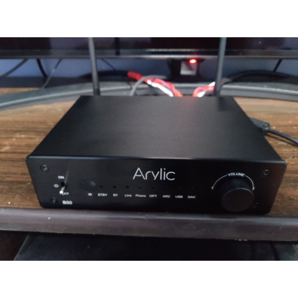 amp arylic B50 มือสอง  ใหม่99% แถมสาย rca