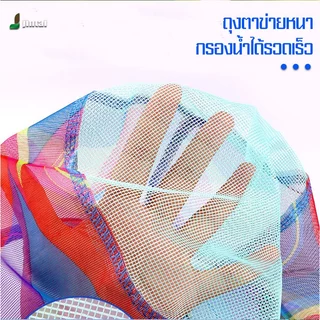 พร้อมส่ง กระชอนตักปลา(แบบยืดได้ ทรงกลม) ที่ตักปลา กระชอนสามารถปรับระดับความยาวได้