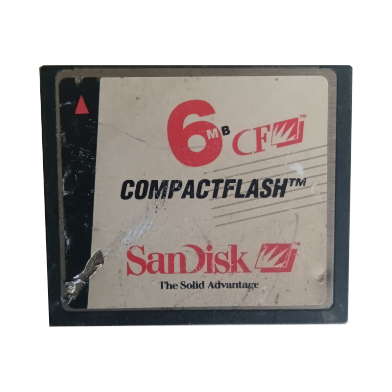 Sandisk 6MB CompactFlash CF Memory card การ์ดหน่วยความจำ