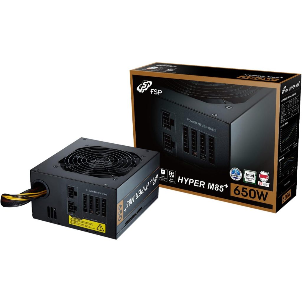 FSP HYPER M85+ 650W POWER SUPPLY