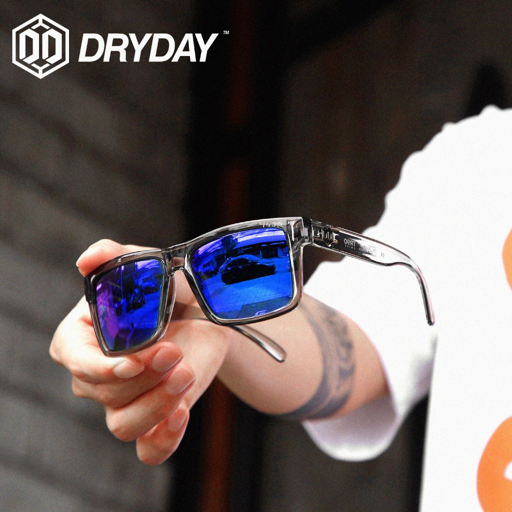 DRYDAY - BRIGHT GREY - BLUE POLA