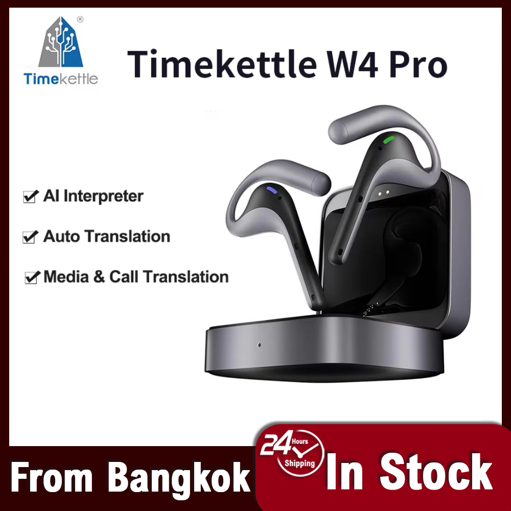Timekettle W4 Pro AI Interpreter Translation Earbuds Bidirection Bidirection พร้อมกัน