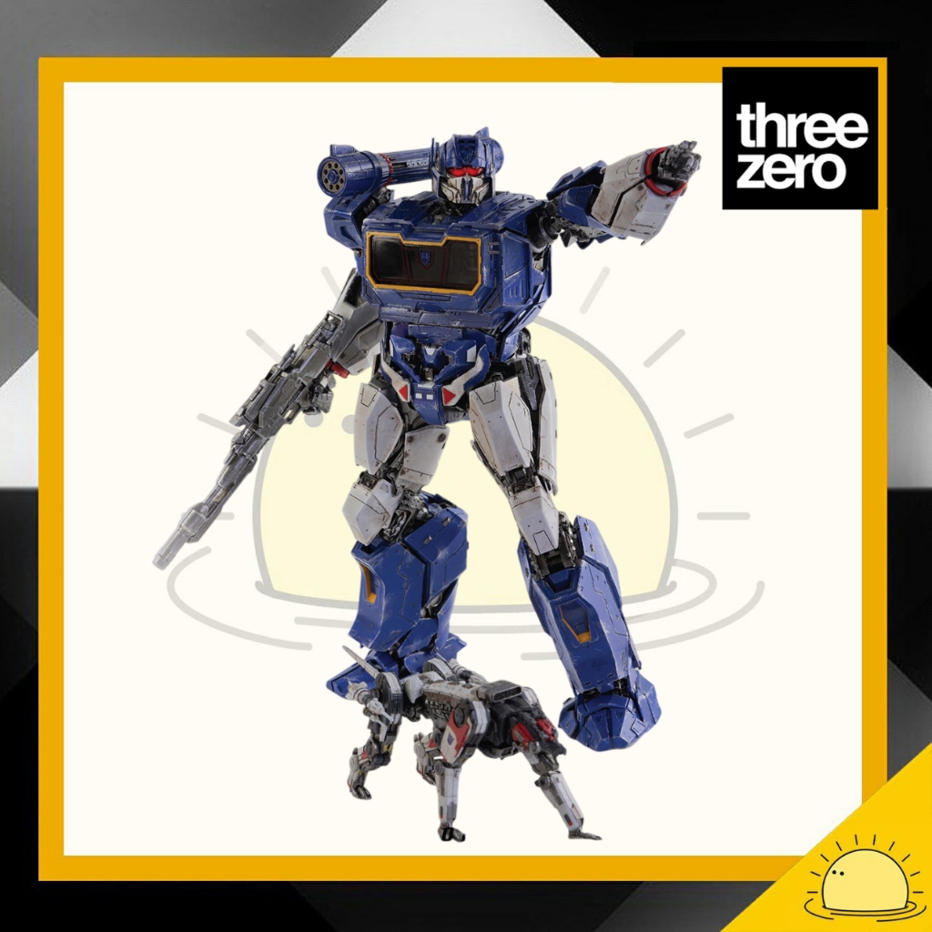 Threezero DLX Soundwave and Ravage: Transformers BUMBLEBEE 11.2 inch