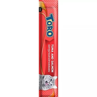 TORO TORO โทโร่ ครีมแมวเลีย ขนมแมวเลีย ยกกล่อง 52 ซอง 4 สูตร ปลาโอ ไฟเบอร์ แซลมอน นมแพะ