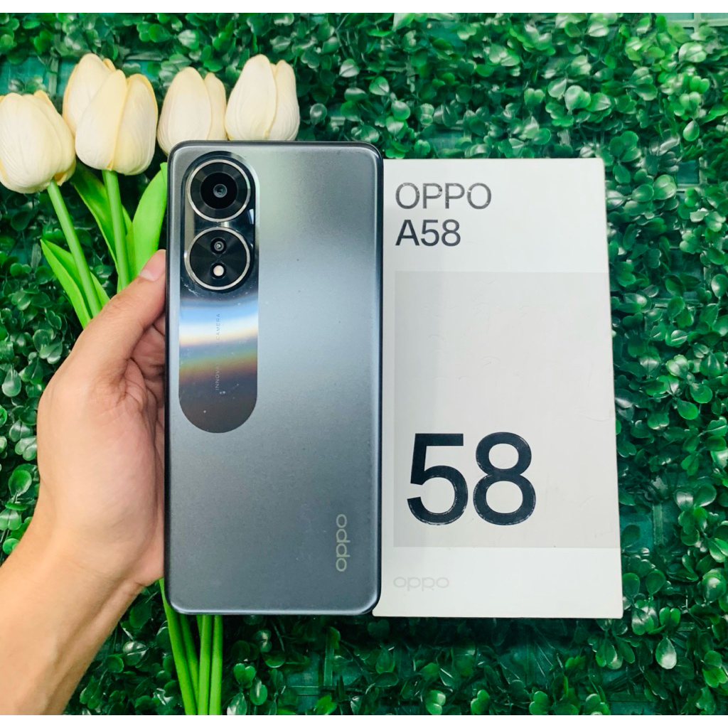 OPPO A58 RAM8GB/ROM128GB /เครื่องมือ2สภาพสวยใช้งานได้ปกติสินค้ามีพร้อมจัดส่ง