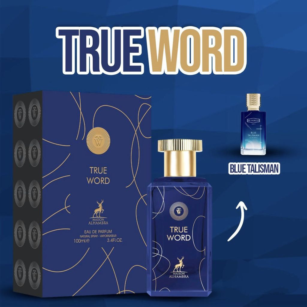 True Word EDP จาก Maison Alhambra 100 ml