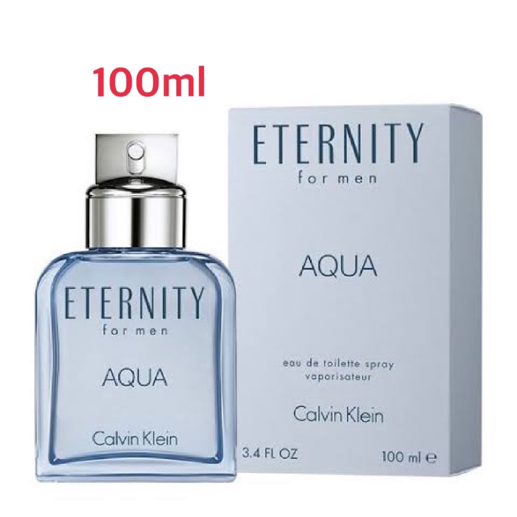น้ำหอม แท้ CK Eternity Aqua EDT 100 ml