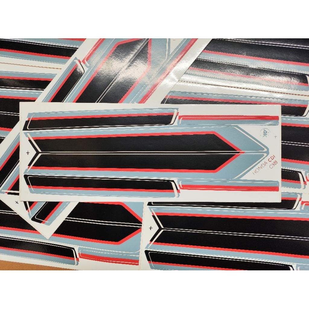 สติ๊กเกอร์ ติดรถรุ่น C700,C900 CDI ตรงรุ่น งานAK