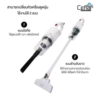 เครื่องดูดฝุ่น OTTO / CEFLAR รุ่น HV-092 (สีฟ้า) / รุ่นCSH-26