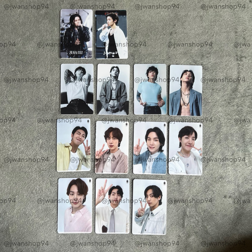 [พร้อมส่ง] การ์ดหน้าโรงหนัง BTS Lotte Cinema (ไม่ใช่ official)