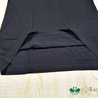 ห่านคู่ เสื้อยืด คอกลม สีดำ รุ่น Classic ยกกล่อง 3 ตัว ไซส์ 34-44 ของแท้ 100%