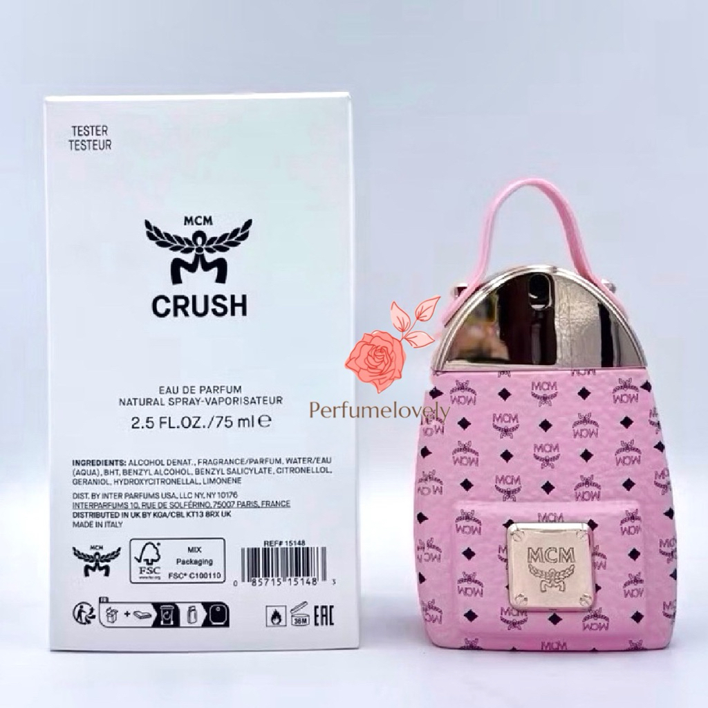 น้ำหอม แท้ MCM Crush edp 75ml กล่องขาว