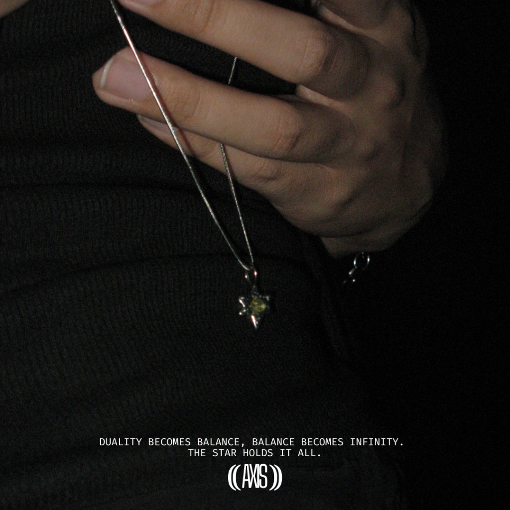 AXIS Hexa Star Necklace สร้อยคอสแตนเลส 316L กันน้ำ ไม่ลอก ไม่ดำ