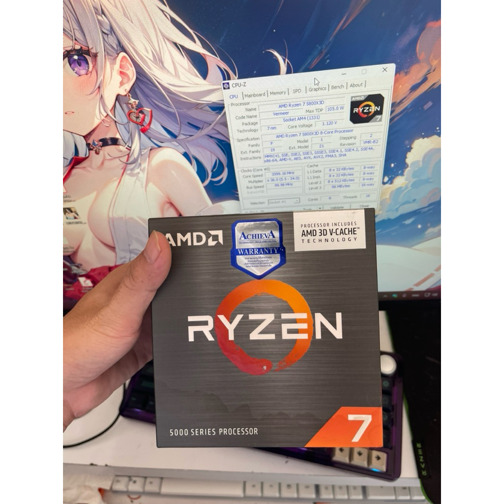 R7 5800X3D มือสอง TH