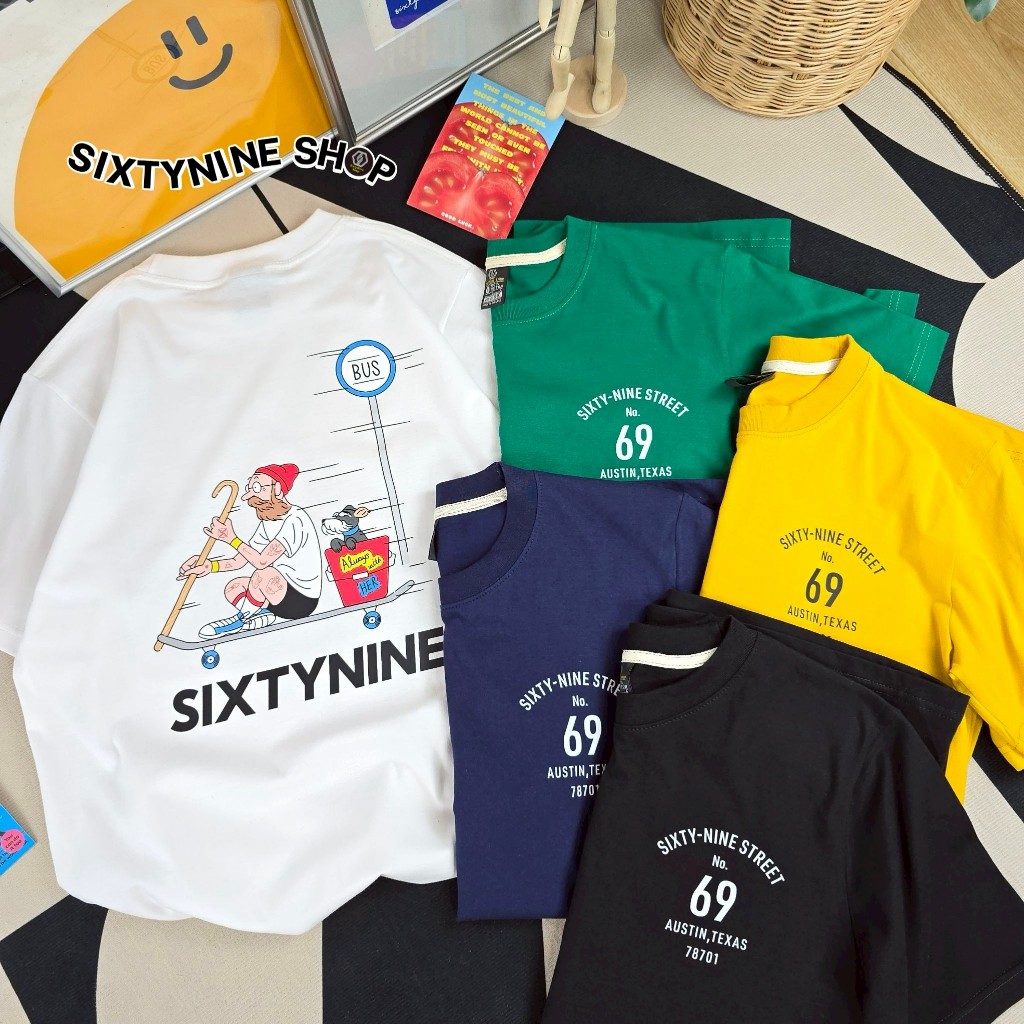 เสื้อยืดผ้าคอตตอน M-4XL พิมพ์ลาย " The Street " พร้อมส่ง