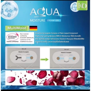 Aqua Mousture Cream Gel มอยส์ กระปุกฟ้า