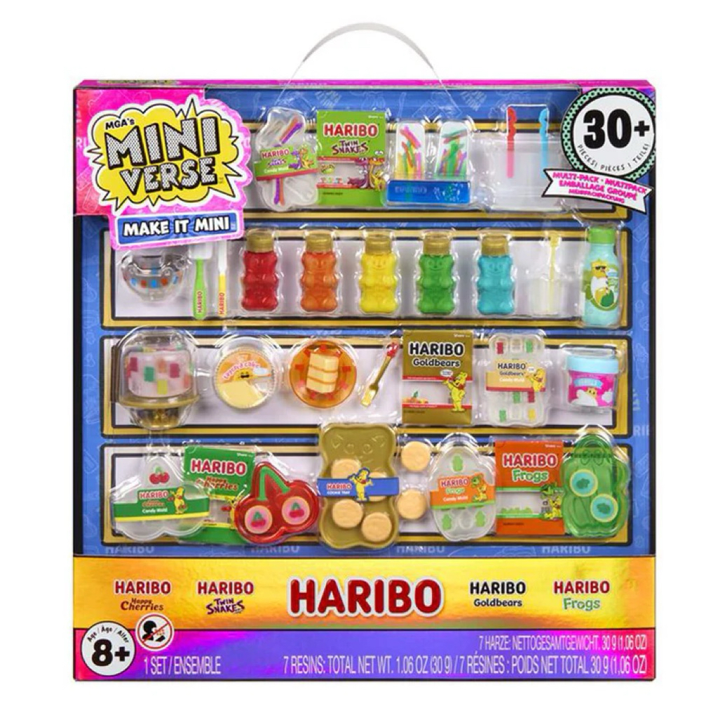 (ของแท้100%) MGA's Miniverse Make It Mini Haribo Multipack