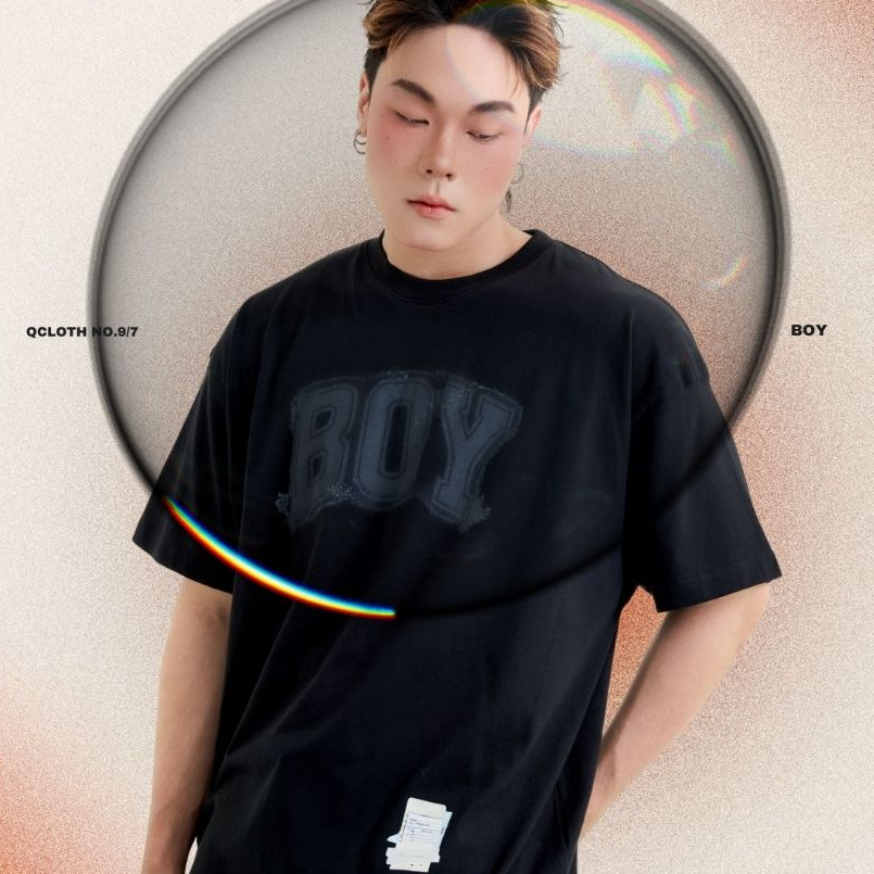 QCLOTH : BOY TAG OVERSIZE