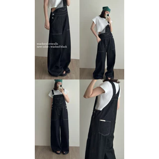 FADTHINGS : mackerel overalls 🐟 3 colors (ชุดเอี๊ยม)