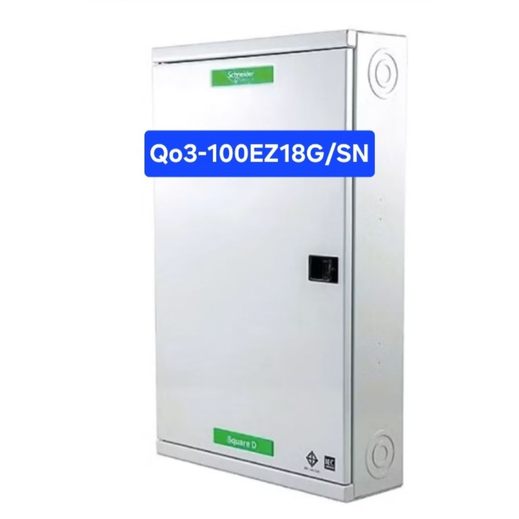 ตู้โหลดเซนเตอร์ สแควร์ดี รุ่นคลาสสิค แบบเมนเซอร์กิตเบรกเกอร์Qo3-100EZ18G/SN